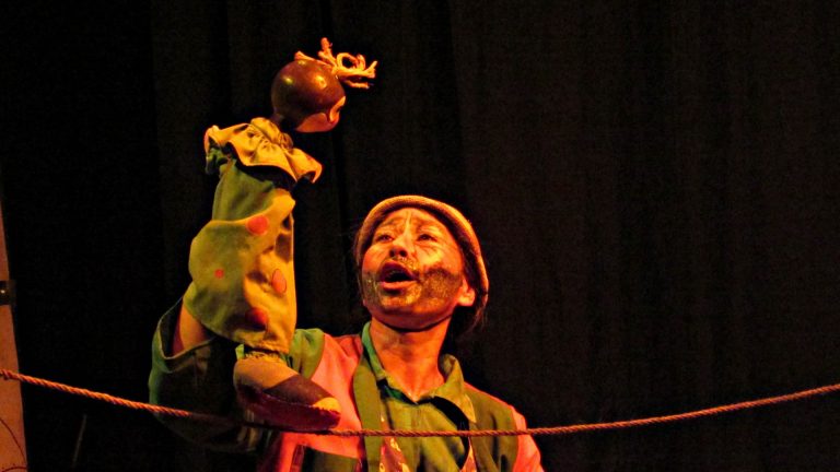 Escena de la obra El Reciclasueños