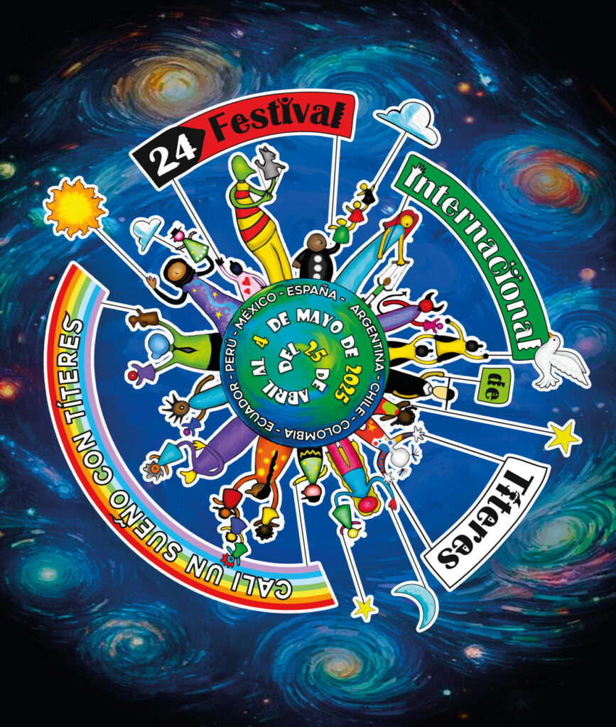 Afiche del 24 Festival Internacional de Títeres