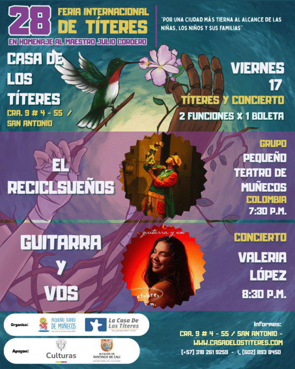 Títeres y Música: Viernes 17 OCT