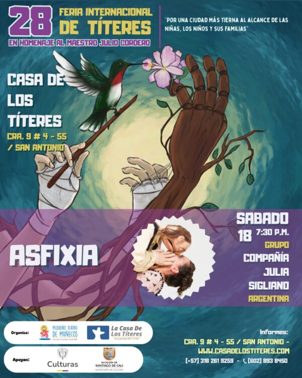 Asfixia - Sábado 18 OCT