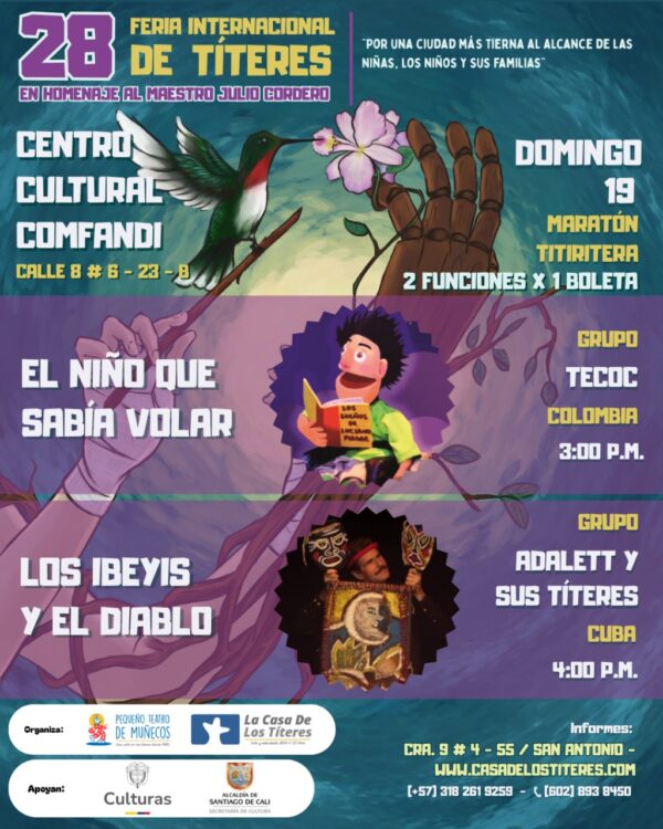 Maratón titiritera - Domingo 19 / Octubre