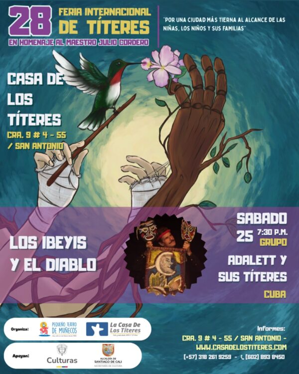 Los ibeyis y el diablo - Sábado 25 OCT