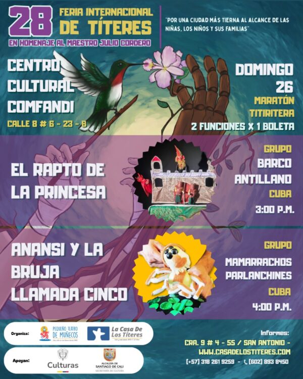 Maratón titiritera - Domingo 26 / Octubre